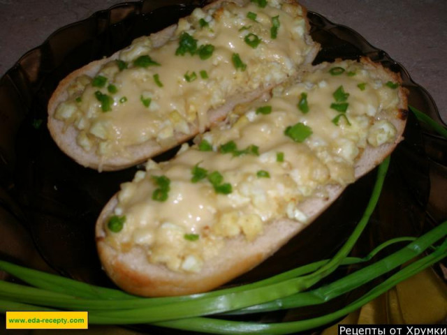 Бутерброди з маслом сиром і яйцем рецепт з фото покроково 