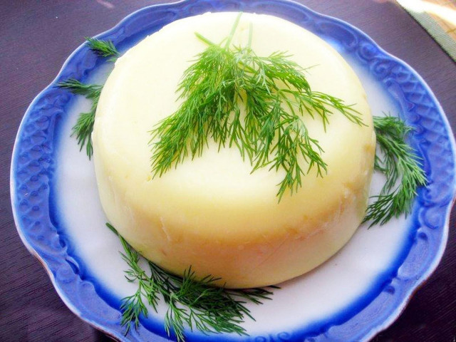Домашній плавлений сир з сиру рецепт з фото покроково 