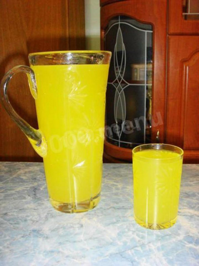 Домашня фанта з апельсинів і лимона рецепт з фото покроково 