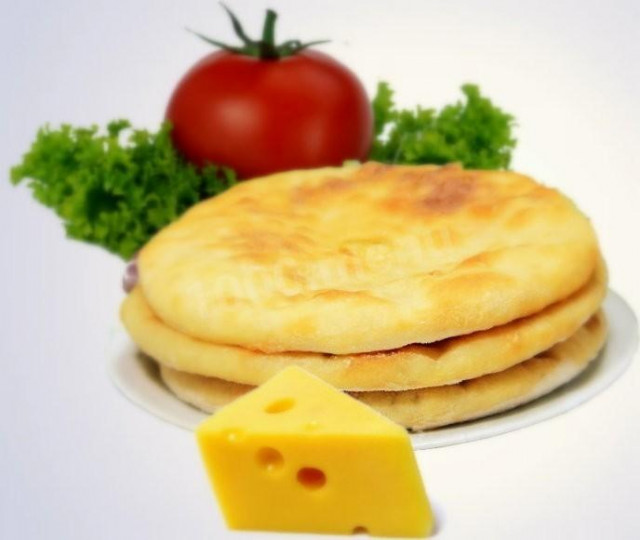 Осетинський пиріг на маргарині дріжджовий несолодкий рецепт з фото 