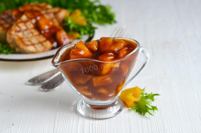 Кисло-солодкий соус з ананасами китайський рецепт з фото покроково і відео 