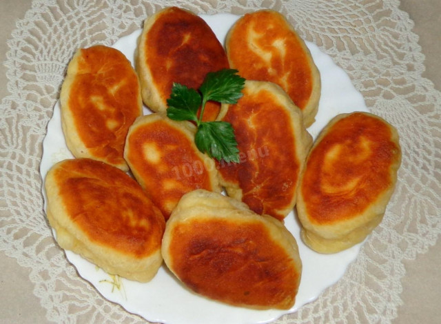 Пиріжки на картопляному відварі рецепт з фото покроково 