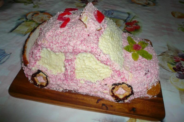 Торт Машинка кремова рецепт з фото покроково 