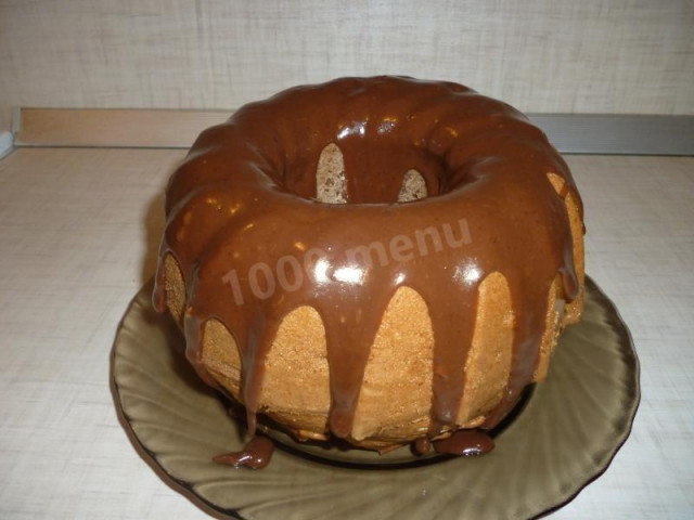 Шоколадний торт зі смаком ванілі рецепт з фото покроково 