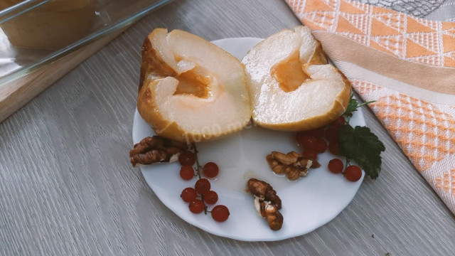 Яблука з цукром і водою в духовці рецепт з фото покроково і відео 