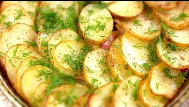 Картопля з кабачком і беконом в духовці рецепт з фото і відео 