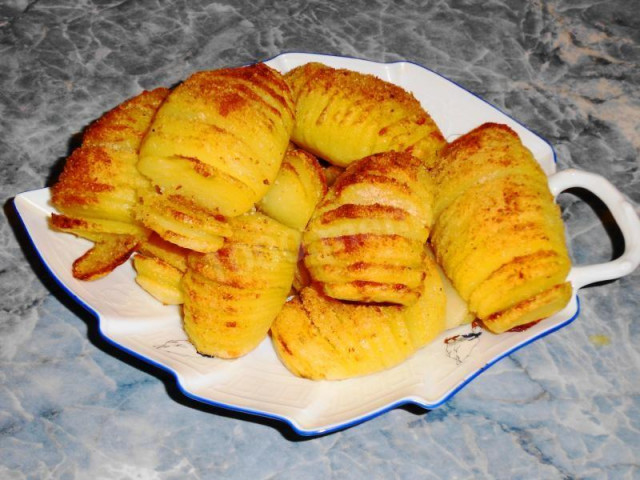 Картопля по-шведськи в духовці рецепт з фото покроково 