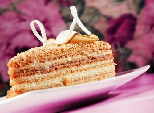 Торт Наполеон на вершковому маслі і молоці рецепт з фото покроково 