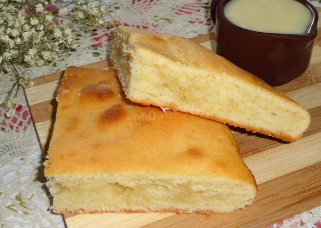 Сметанний пиріг без вишукувань рецепт з фото покроково 