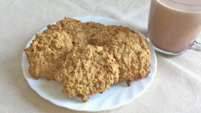 Вівсяне медове печиво без яєць і цукру рецепт з фото покроково і відео 