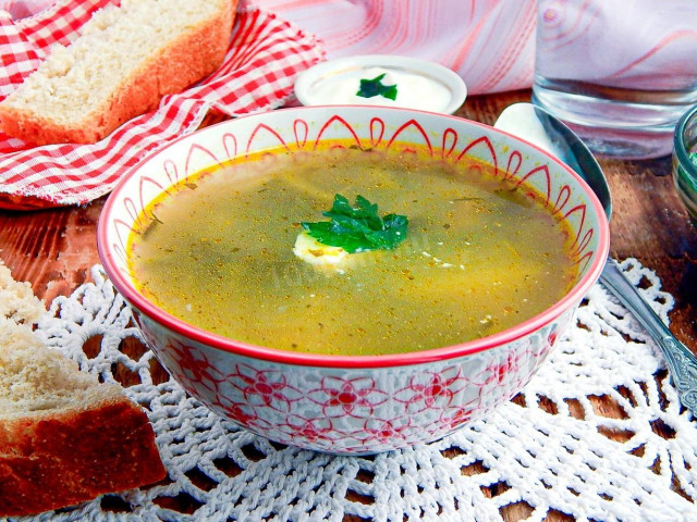 Рибний суп з консерви скумбрія рецепт з фото покроково 
