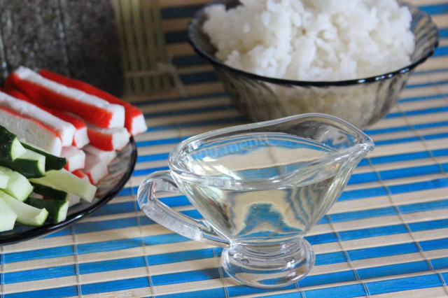 Заправка для рису для ролів в домашніх умовах рецепт з фото покроково 