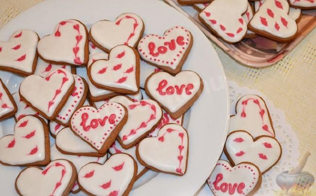 Подарункове печиво сердечка рецепт з фото покроково 