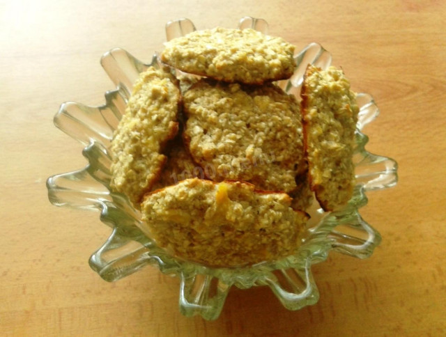 Вівсяне печиво з ананасом рецепт з фото покроково 
