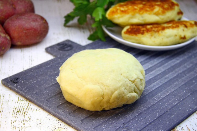 Тісто з картопляного пюре для пиріжків рецепт з фото покроково 
