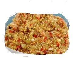 Баклажани з перцем (хацілім пейпель) рецепт з фото 