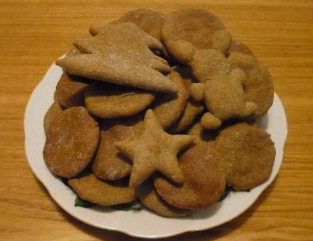 Печиво на житньому борошні і сметані рецепт з фото покроково 