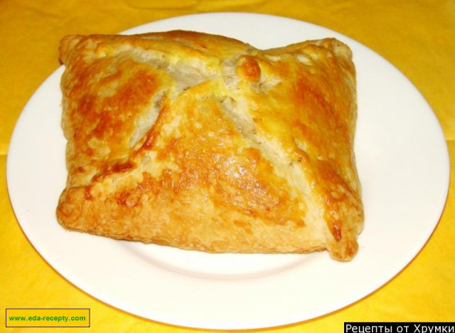 Грецький листковий м'ясний пиріг Шумуш рецепт з фото покроково 