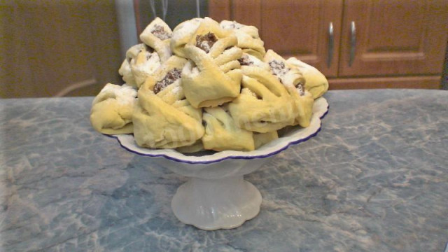 Печиво Чарох з яблучно-горіховою начинкою рецепт з фото покроково