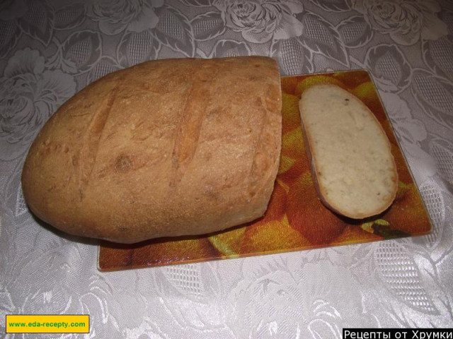 Батон хліб рецепт з фото покроково 