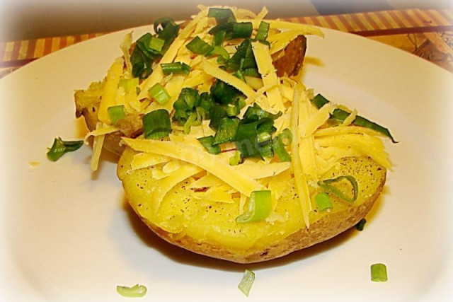 Картопля печена в каміні рецепт з фото покроково 