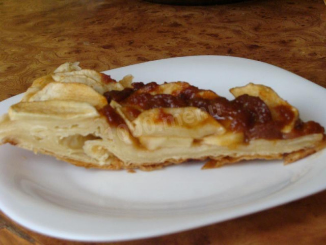 Французький яблучний пиріг швидко і просто рецепт з фото покроково 