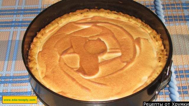 Пісочний яблучний пиріг на маргарині рецепт з фото покроково 