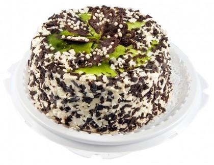 Бісквітний торт з сирним кремом, ківі і шоколадом рецепт з фото 