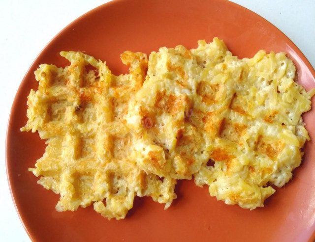 Картопляні деруни в вафельниці без масла рецепт з фото 