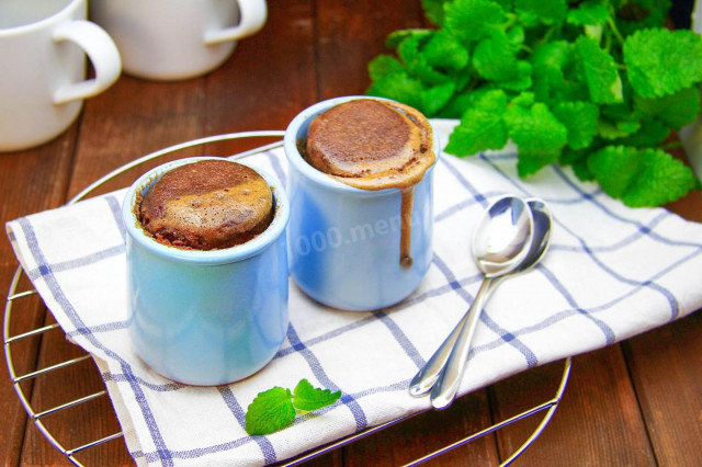 Кекс з какао в мікрохвильовці шоколадний рецепт з фото покроково 
