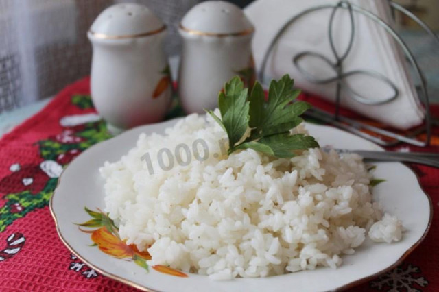 Розсипчастий рис з рослинним маслом в мікрохвильовці рецепт з фото 