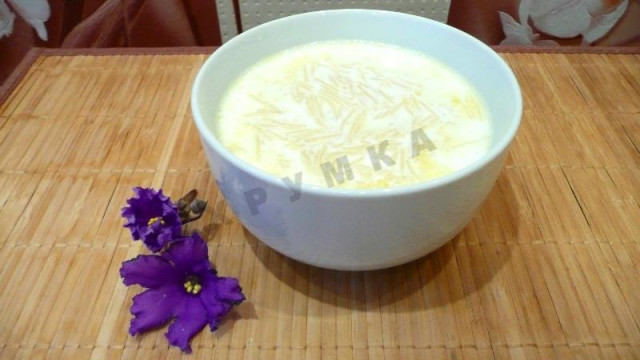 Молочний суп в мультиварці рецепт з фото покроково 
