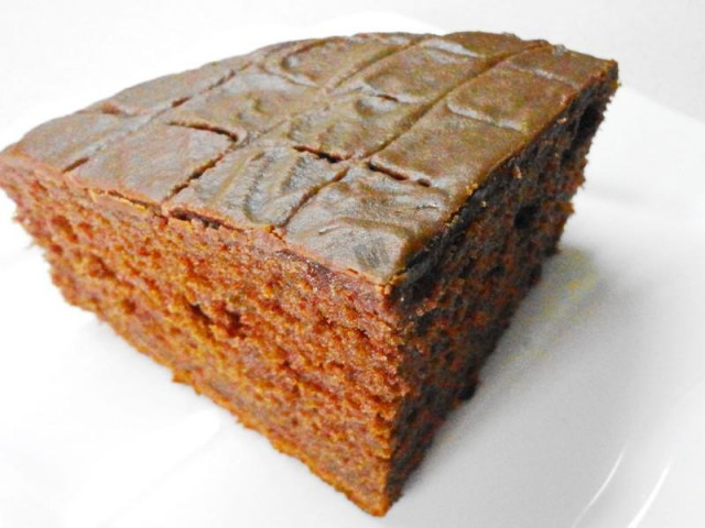 Шоколадний пиріг в мультиварці рецепт з фото покроково 