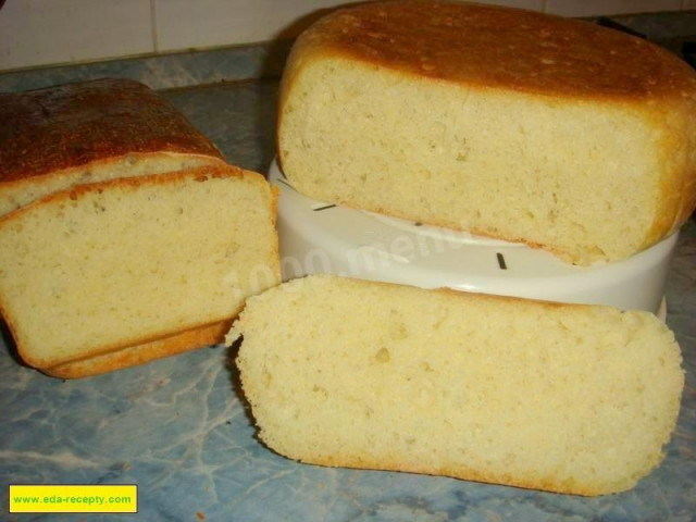 Білий хліб в мультиварці і духовці рецепт з фото покроково 