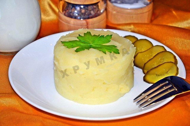 Картопляне пюре в мультиварці рецепт з фото покроково 