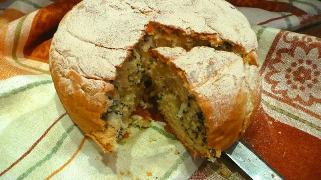 Дріжджовий пиріг в мультиварці з маком рецепт з фото покроково 