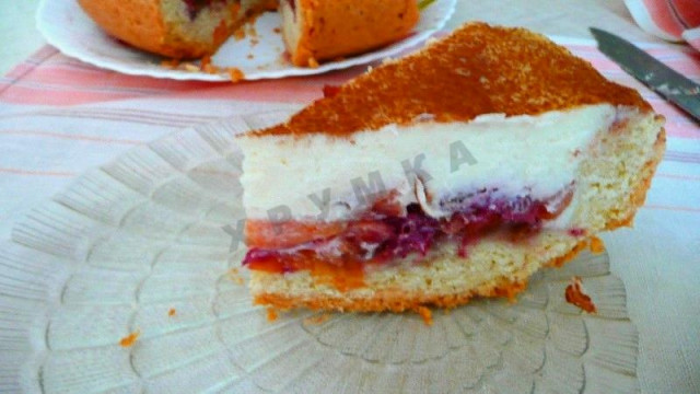 Пісочний пиріг в мультиварці рецепт з фото покроково 
