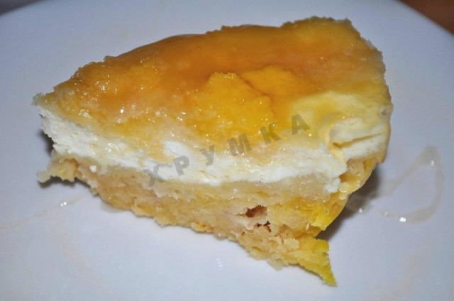 Сирно масляний пиріг в мультиварці рецепт з фото покроково 