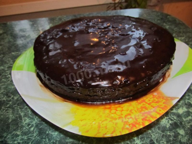 Торт зі згущеним молоком, шоколадом і какао в мультиварці рецепт з фото покроково 