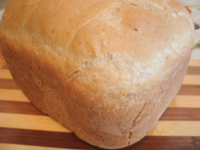 Хліб в хлібопічці з хлібним квасом рецепт з фото покроково 