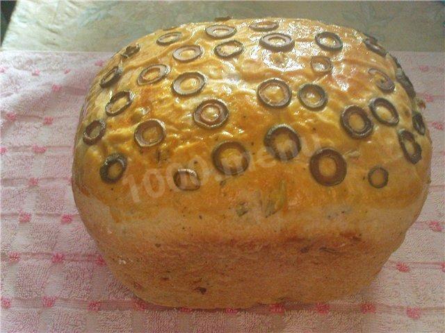 Оливковий хліб рецепт з фото 
