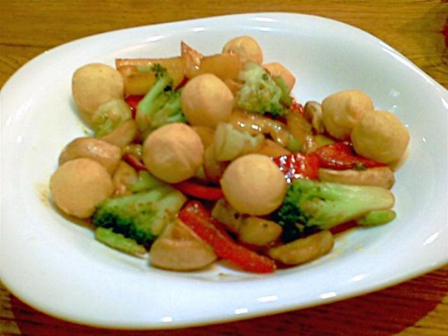 Кульки з картоплі у фритюрі рецепт з фото 