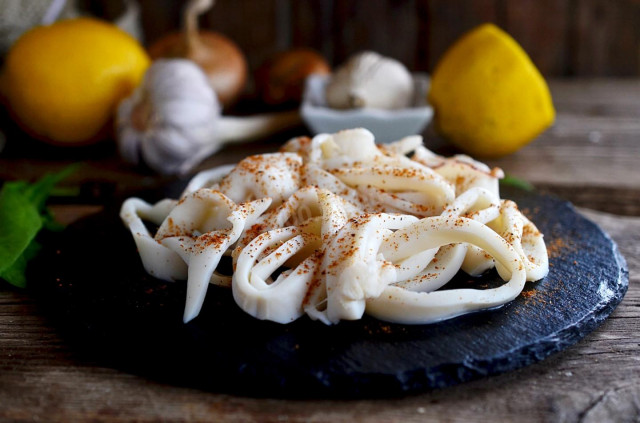 Як приготувати кальмари смачно і просто рецепт з фото покроково 