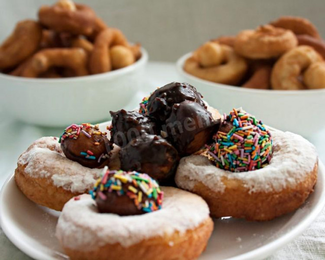 Пончики Пунахоу дріжджові рецепт з фото покроково 