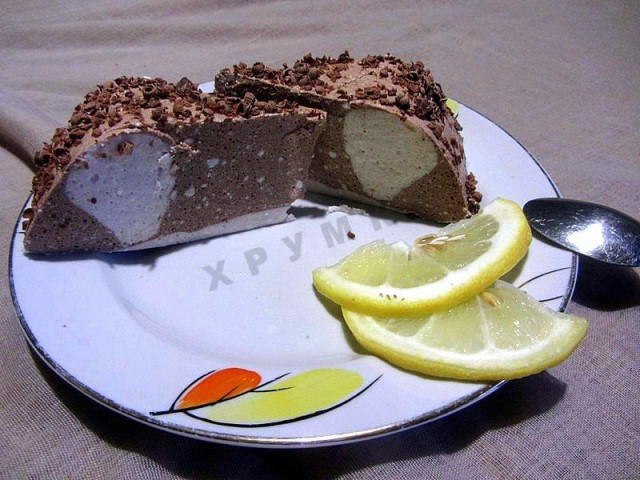 Шоколадно-сирний десерт рецепт з фото покроково 