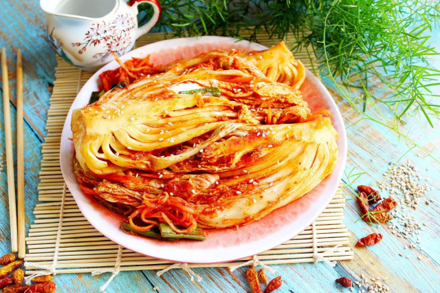 Кимчи по корейськи з пекінської капусти рецепт з фото покроково 
