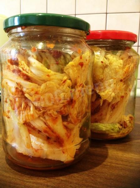 Пекінська капуста кимчи по-корейськи на зиму рецепт з фото покроково 