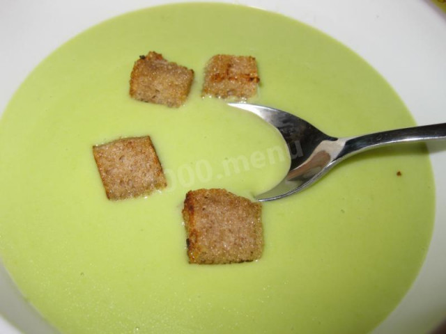 Суп-пюре із зеленого горошку з жовтками рецепт з фото покроково 