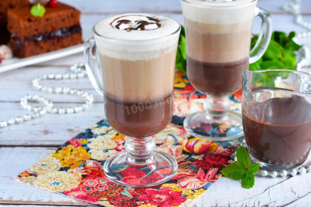 Кава з какао і молоком - моккачіно рецепт з фото покроково і відео 