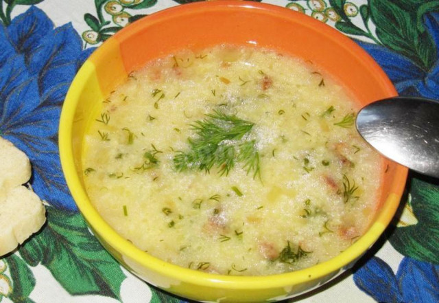Польовий суп з пшоном рецепт з фото покроково 